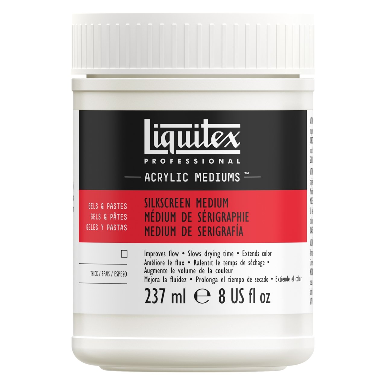 Liquitex Silkscreen Medium 8 oz. - merriartist.com