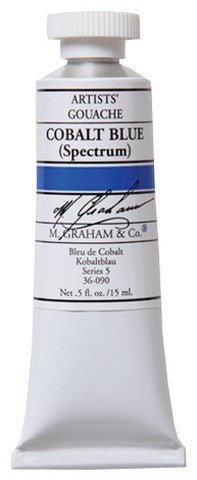 M. Graham Gouache Cobalt Blue (Spectrum) 15ml - merriartist.com