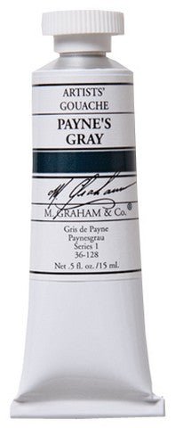 M. Graham Gouache Payne's Gray 15ml - merriartist.com
