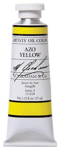 M. Graham Oil Color - Azo Yellow 150 ml - merriartist.com