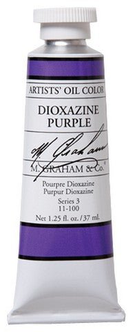 M. Graham Oil Color - Dioxazine Purple 37 ml - merriartist.com