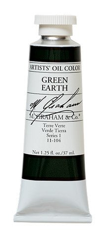 M. Graham Oil Color - Green Earth 37 ml - merriartist.com
