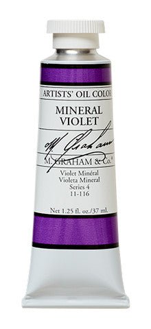 M. Graham Oil Color - Mineral Violet 37 ml - merriartist.com
