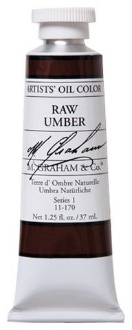 M. Graham Oil Color - Raw Umber 150 ml - merriartist.com