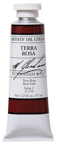 M. Graham Oil Color - Terra Rose (venetian red) 37 ml - merriartist.com