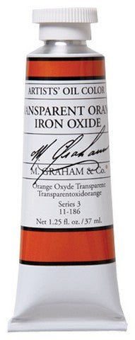 M. Graham Oil Color - Transparent Orange Iron Oxide 37 ml - merriartist.com