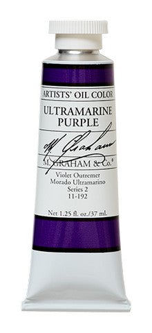 M. Graham Oil Color - Ultramarine Purple 37 ml - merriartist.com