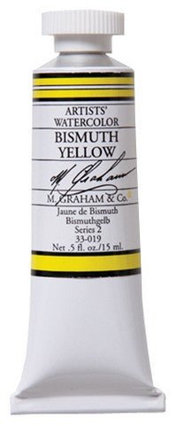 M. Graham Watercolors 15 ml - Bismuth Yellow - merriartist.com
