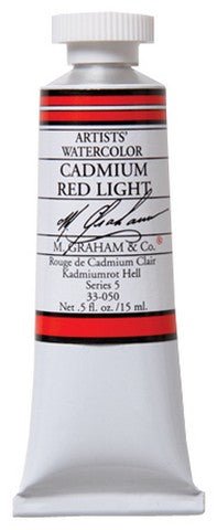 M. Graham Watercolors 15 ml - Cadmium Red Light - merriartist.com