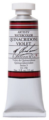 M. Graham Watercolors 15 ml - Quinacridone Violet - merriartist.com
