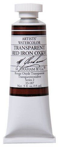 M. Graham Watercolors 15 ml - Transparent Red Iron Oxide - merriartist.com