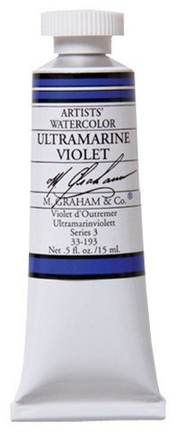 M. Graham Watercolors 15 ml - Ultramarine Violet - merriartist.com
