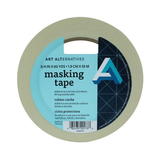 Masking Tape 3/4 inch x 60 yards - merriartist.com