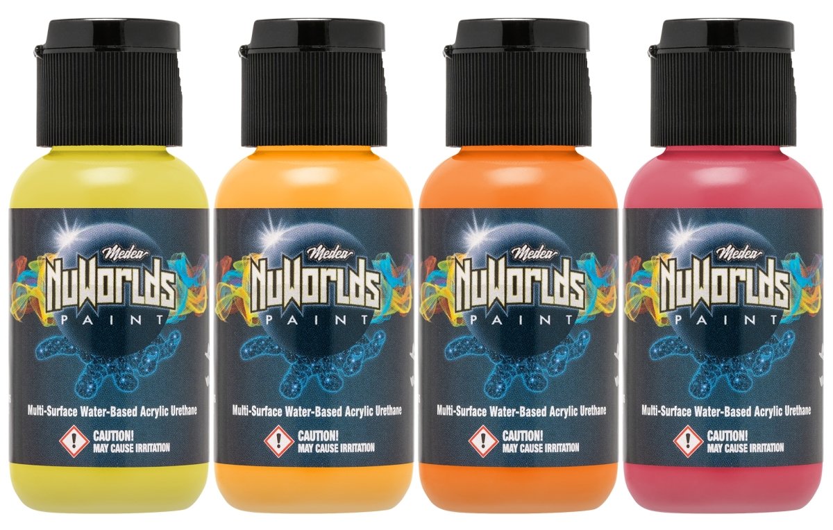 Medea NuWorlds Paint - Warm Impenetrable Set (4 opaque colors) -  merriartist.com
