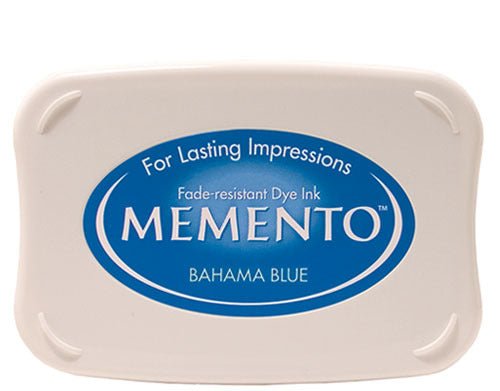 Memento Dye Ink Pad - Bahama Blue - merriartist.com