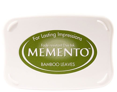 Memento Dye Ink Pad - Bamboo Leaves - merriartist.com