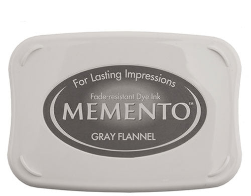 Memento Dye Ink Pad - Gray Flannel - merriartist.com