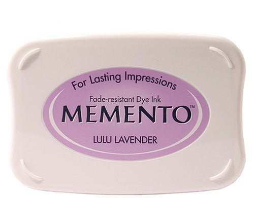 Memento Dye Ink Pad - Lulu Lavender - merriartist.com