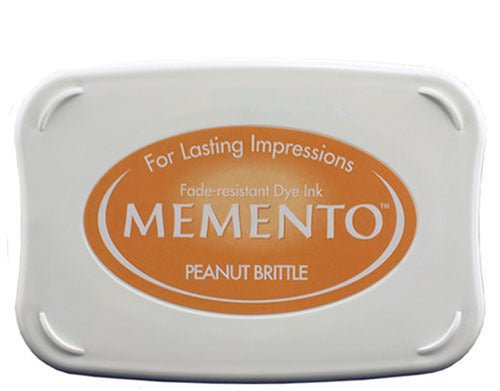 Memento Dye Ink Pad - Peanut Brittle - merriartist.com