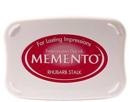 Memento Dye Ink Pad - Rhubarb Stalk - merriartist.com