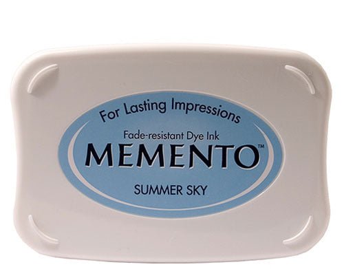Memento Dye Ink Pad - Summer Sky - merriartist.com