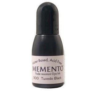 Memento Ink Refill .5 fl oz - Tuxedo Black - merriartist.com