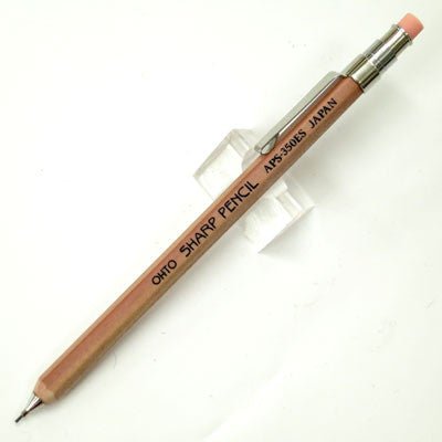 Ohto APS-350ES Mini Sharp Mechanical Pencil 0.5 mm lead, Length: 4.5" - Natural - merriartist.com