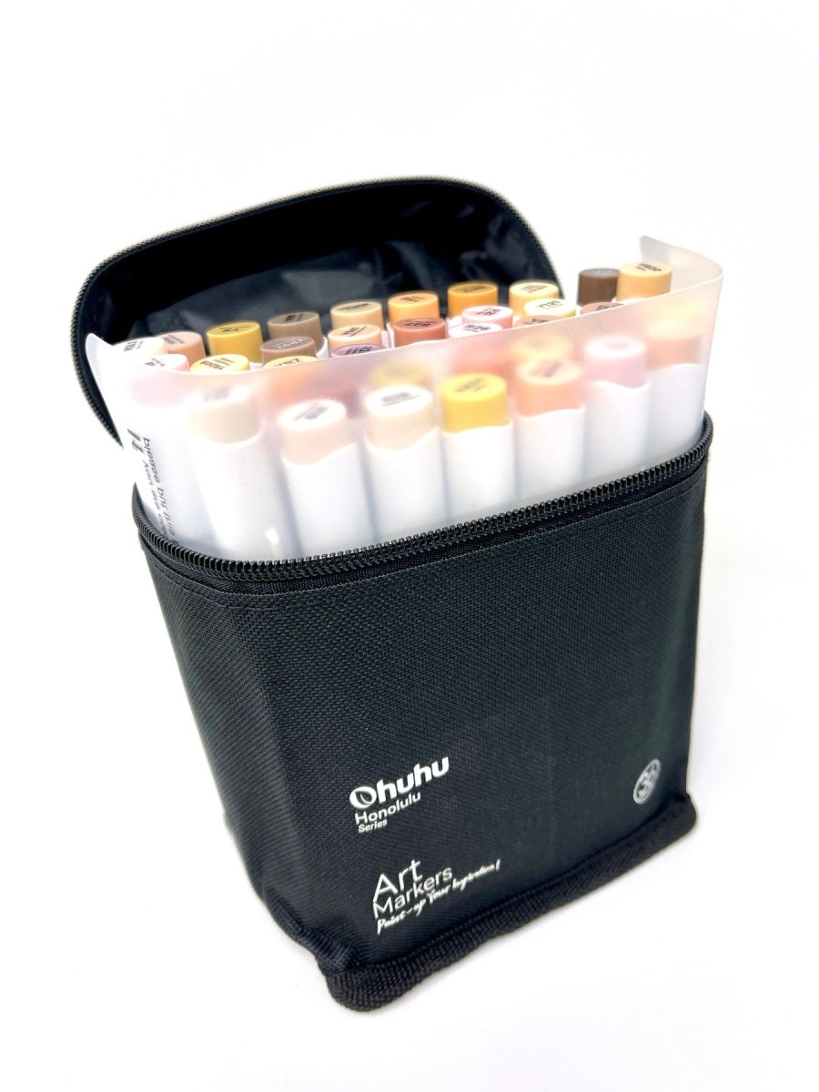 Ohuhu Brush Markers - 216-color Double Tipped Alcohol