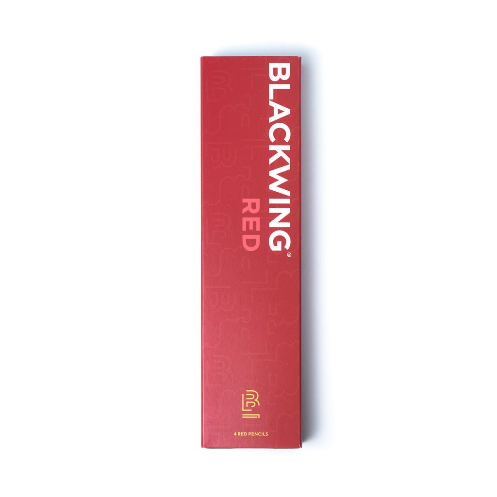 Palomino Blackwing - Blackwing Red, Set of 4 Pencils - merriartist.com