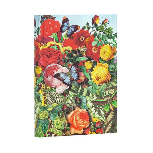Paperblanks Flexi Butterfly Garden Mini 3¾x 5½ inch Lined - 240 Page Count - merriartist.com