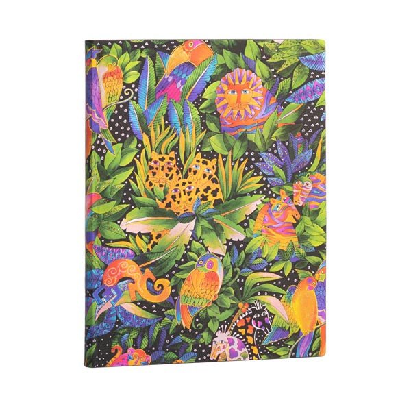 Paperblanks Flexi Jungle Song Ultra 7x 9 inch Unlined - 176 page - merriartist.com