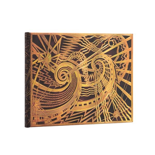 Paperblanks Guestbook: New York Deco The Chanin Spiral 9x7 inch Unlined 144 pages - merriartist.com