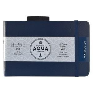 Pentalic Aqua Journal 3.5x5.375 inch - merriartist.com