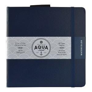 Pentalic Aqua Journal 5.5x5.5 inch - merriartist.com