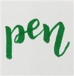 Pentel Arts Sign Pen Brush Tip, Green Ink - merriartist.com