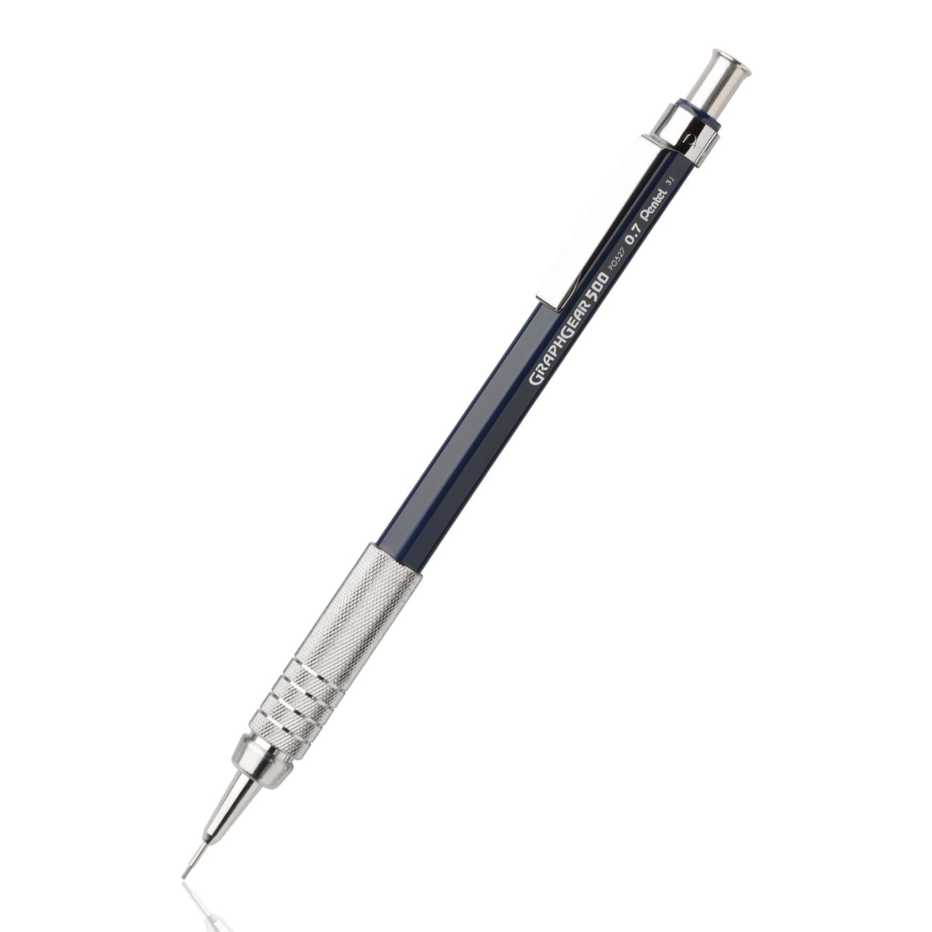 Pentel GraphGear 500 Automatic Drafting Pencil (0.7mm), Blue Barrel - merriartist.com