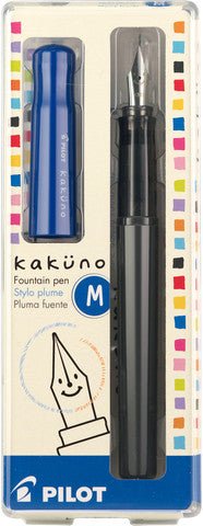 Pilot Kakuno Fountain Pen, Medium - Blue Cap - merriartist.com