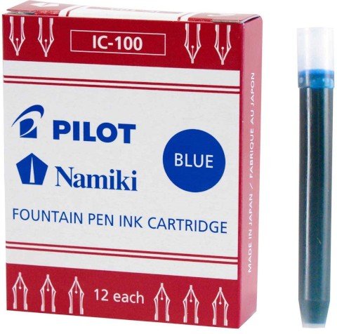 Pilot Namiki FP Refill IC-100 12 pack - Blue - merriartist.com