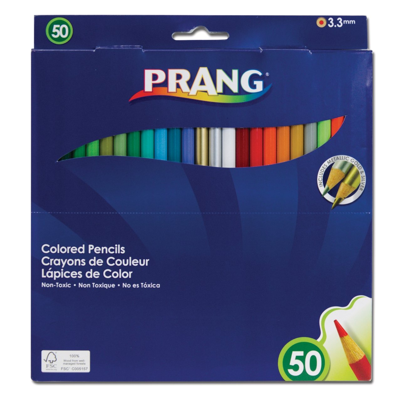 Prang Colored Pencils - 50 Color Set - merriartist.com
