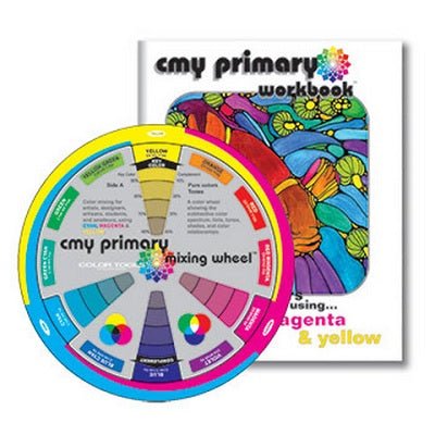 Primary CMY Mixing Wheel & Workbook - merriartist.com