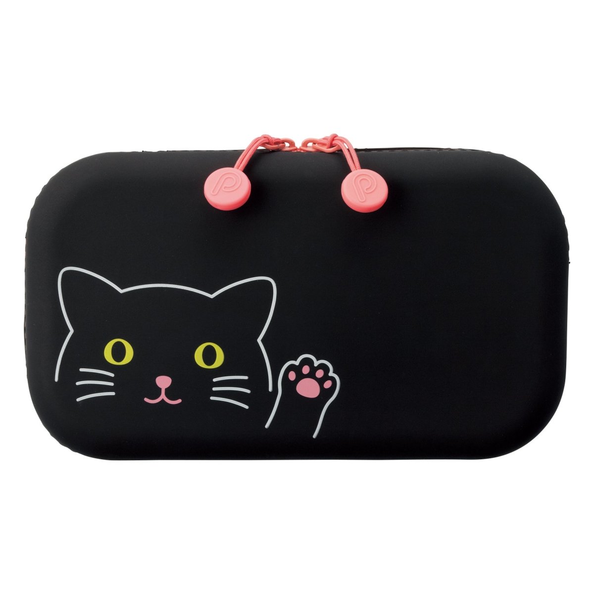 Punilabo Zipper Pouch - Black Cat - merriartist.com