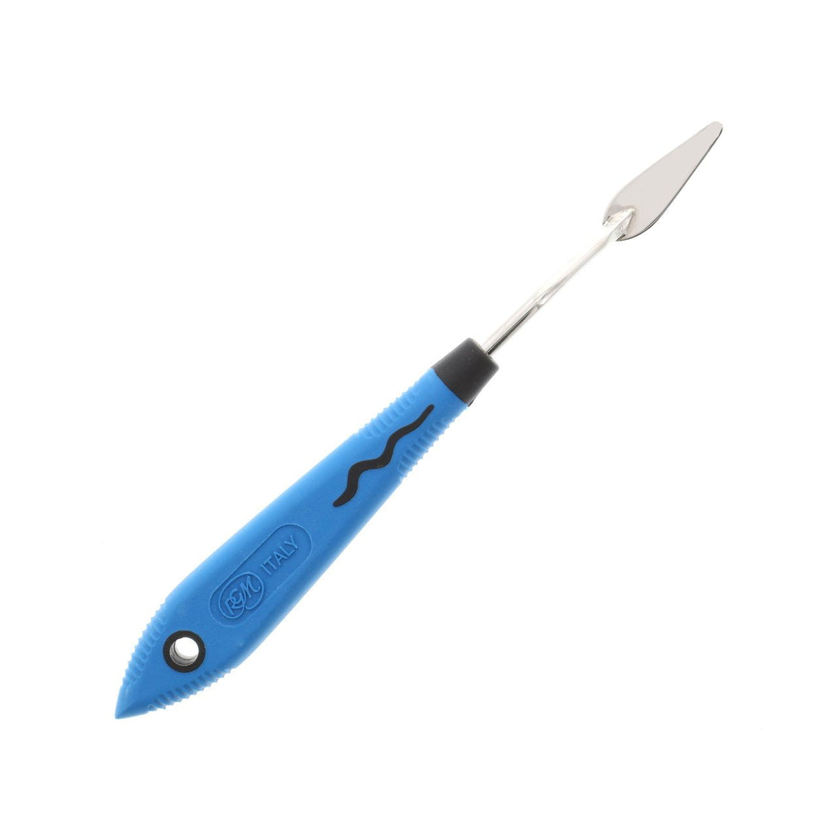 RGM Soft Grip Painting Knife #001 (Blue Handle) - merriartist.com