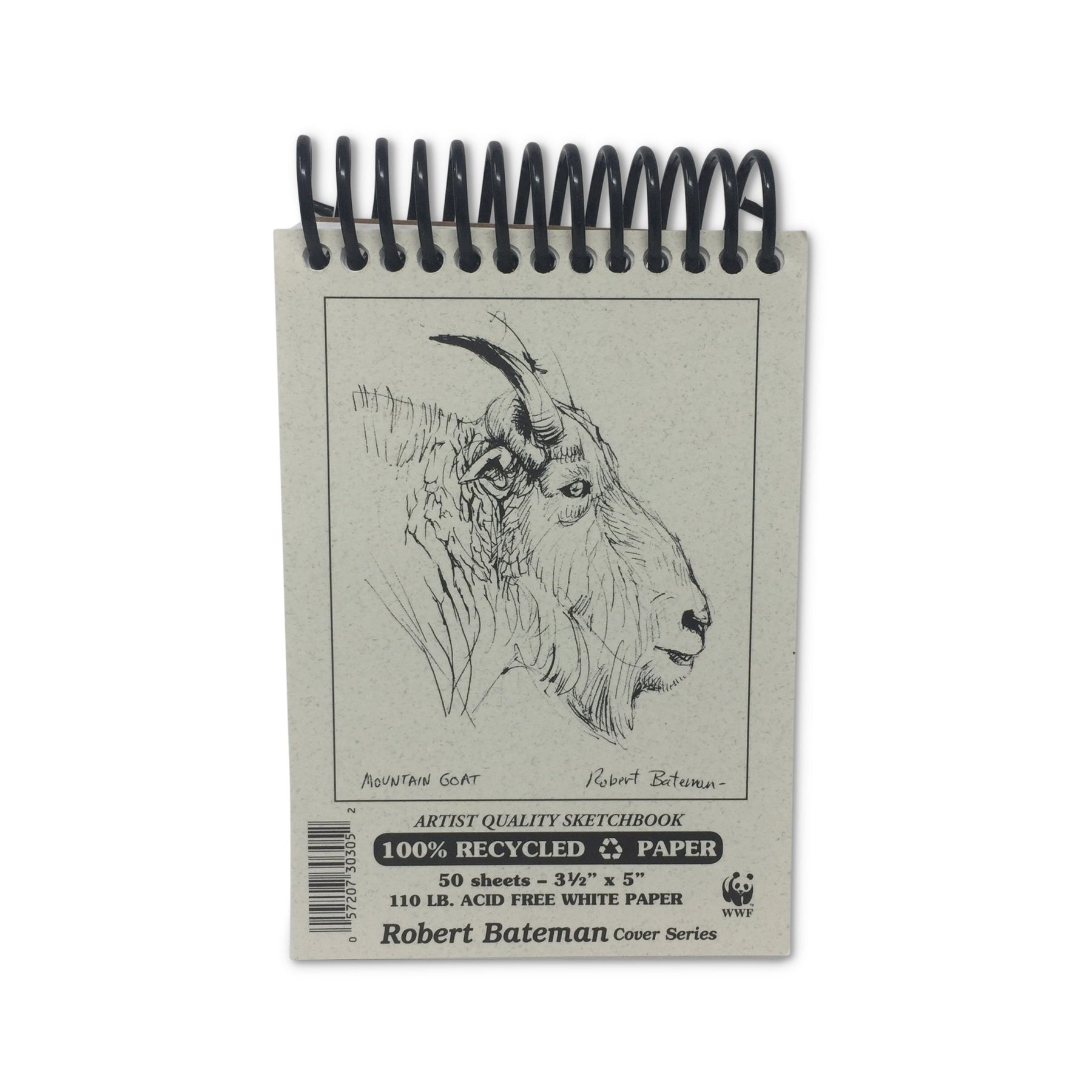 Robert Bateman Recycled Sketch Pad 3-1/2x5 - merriartist.com