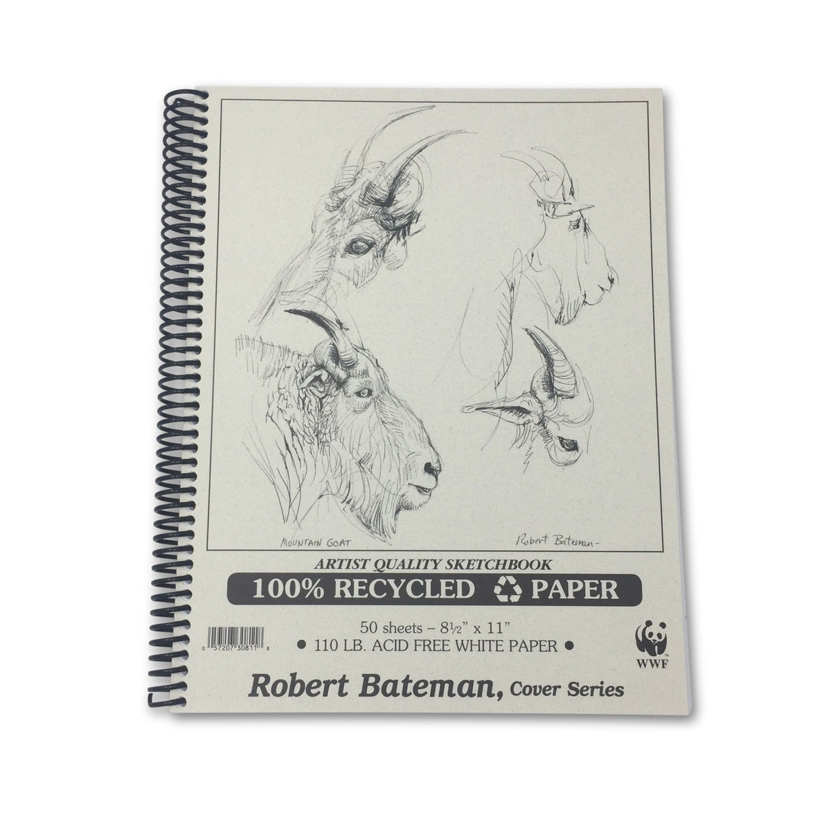 Robert Bateman Recycled Sketch Pad 8.5x11 - merriartist.com