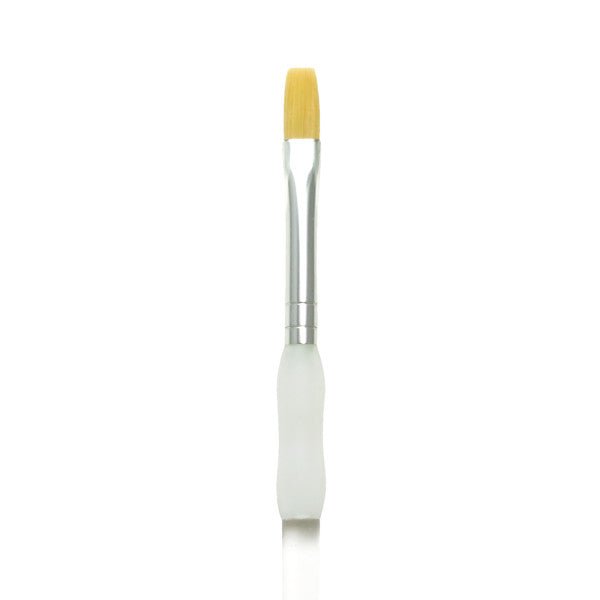 Royal Brush Soft-Grip Golden Taklon Brush, Shader, 8 - The Merri Artist - merriartist.com