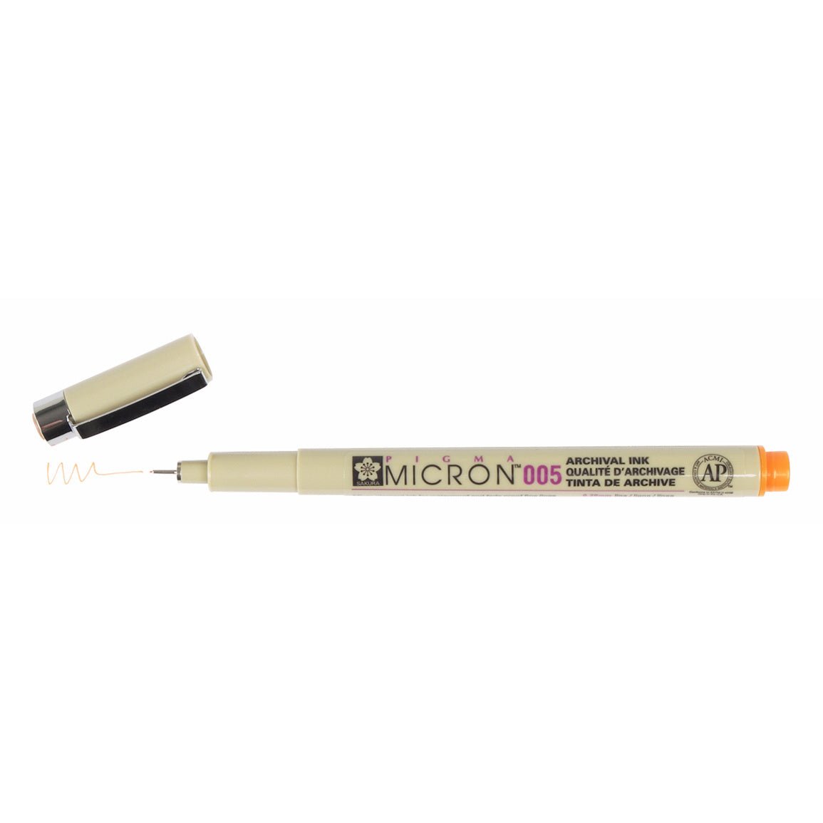 Sakura Pigma Micron Pen 005 (.20mm) Brown - merriartist.com