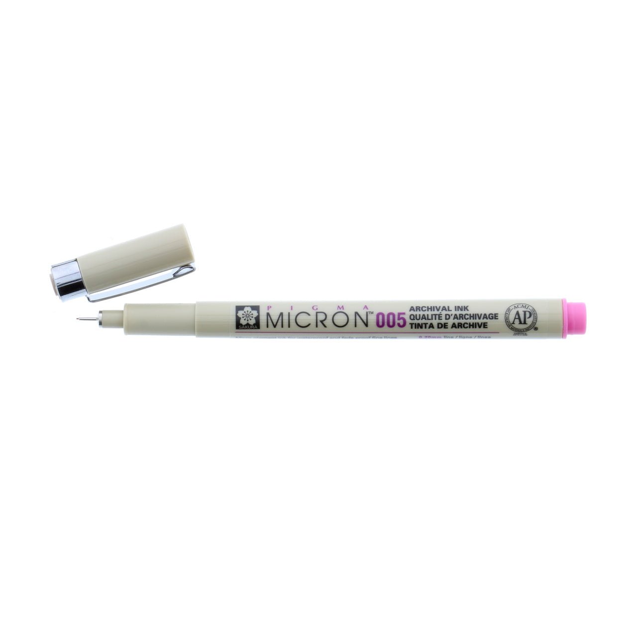 Sakura Pigma Micron Pen 005 (.20mm) Rose - merriartist.com