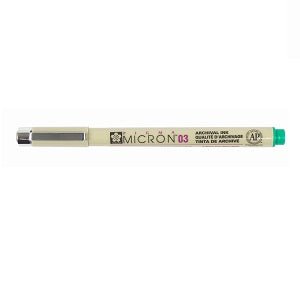 Sakura Pigma Micron Pen 03 (.35mm) Green - merriartist.com