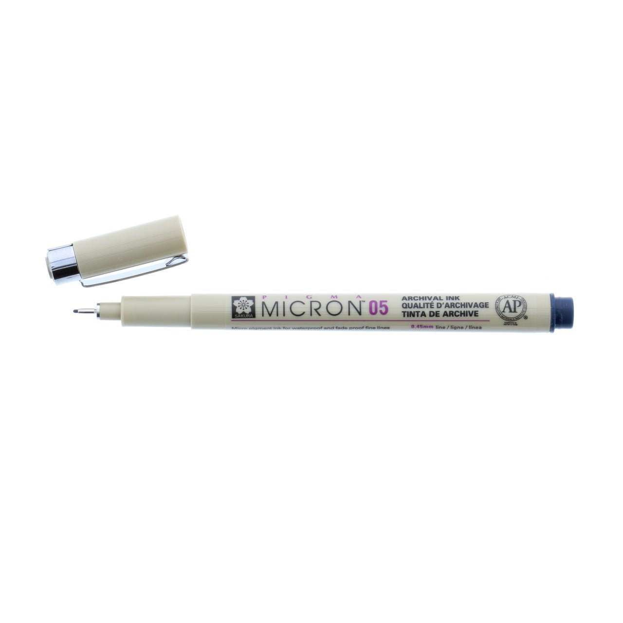 Sakura Pigma Micron Pen 05 (.45mm) Blue Black - merriartist.com