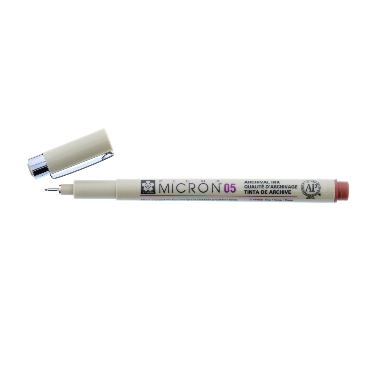 Sakura Pigma Micron Pen 05 (.45mm) Brown - merriartist.com